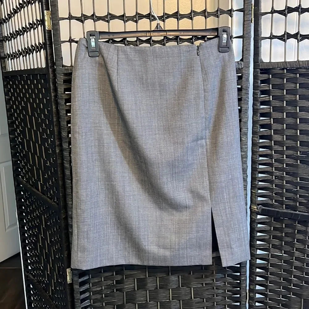 J’Envie NY Gray/Black Blended Skirt Size 10